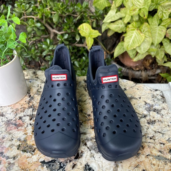 Hunter Kids Water Shoe Navy Size 3 Unisex new without tags - Picture 3 of 9